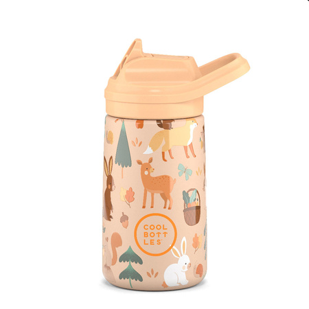 Cool Bottles Butelka termiczna Kiddies 350 ml Woodland Buddies