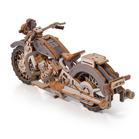 Little Story Drewniane Puzzle Model 3D - Motor Comanche