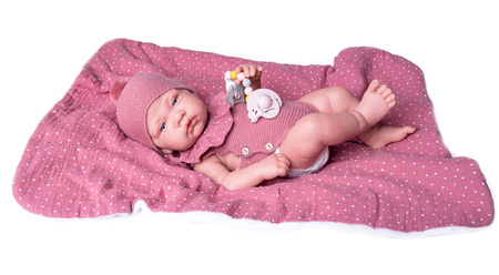 Lalka Sofia Reborn z kocykiem Antonio Juan 80220