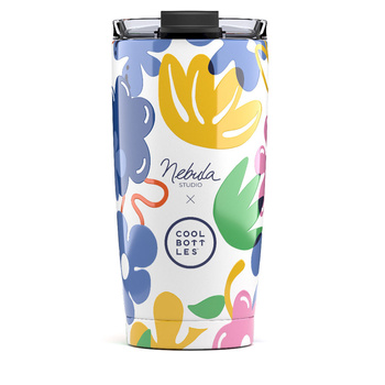 Cool Bottles Kubek termiczny 550 ml Xclusive! Nébula – Floral Madness