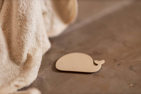 Filibabba Mini maty silikonowe do kąpieli 6 szt. Whales Rose Mix