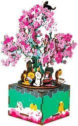 ROBOTIME Drewniane Puzzle 3D - Pozytywka Drzewo