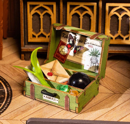 ROBOTIME Składany Drewniany Model Puzzle 3D - The Magic Study