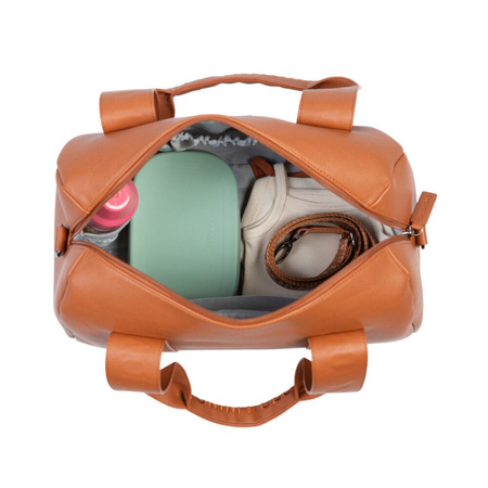 Childhome Torba do wózka Mommy Club Vegan Leather Brown