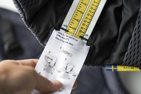 BABYBJORN MOVE 3D Mesh - nosidełko, Antracyt