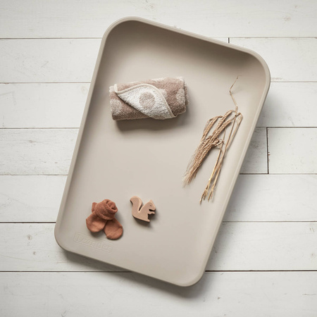 LEANDER - mata do przewijania MATTY™, cappuccino