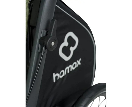 Hamax - Przyczepka rowerowa dla psa - Pluto L do 45 kg - Blue / Black