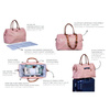 Childhome Torba Mommy Bag Różowa