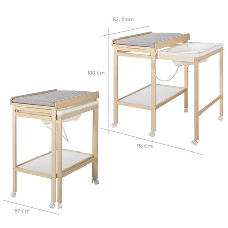 roba zestaw do kąpieli i przewijania