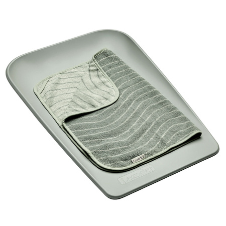 LEANDER - mata do przewijania MATTY™ Mini, sage green