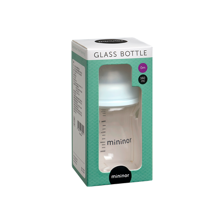 Mininor Butelka szklana 160ml 0m+
