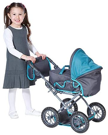 Zielony wózek dla lalek Ruby Knorr Toys 63184