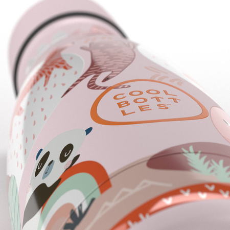 Cool Bottles Butelka termiczna Kids 260 ml Panda gang
