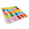 New Classic Toys drewniane puzzle alfabet- duże litery