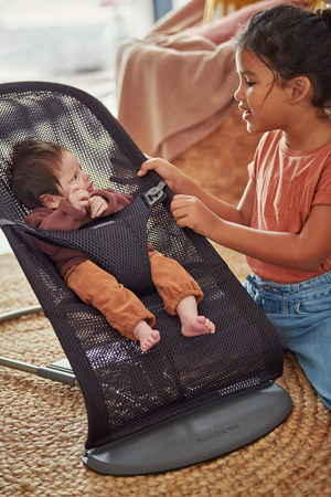 BABYBJORN - leżaczek BLISS MESH - Antracytowy
