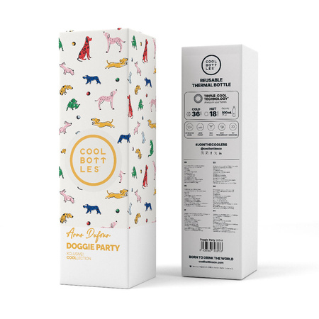 Cool Bottles Butelka termiczna Xclusive! 500 ml Arno Dufour – Doggie Party