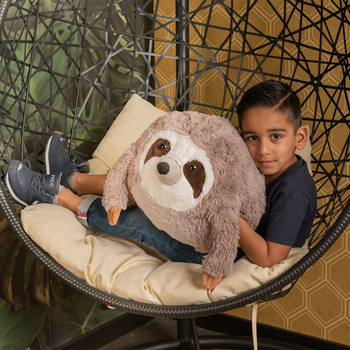 Leniwiec Poduszka i pluszowy ogrzewacz do dłoni Cozy Noxxiez HW709