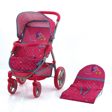 Hauck wózek dla lalek Malibu Duo Birdie