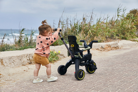 Doona - Składany Rowerek Trójkołowy Liki S3 - Desert Green