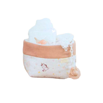 Koszyk z akcesoriami dla lalki z jednorożcem Antonio Juan 92323