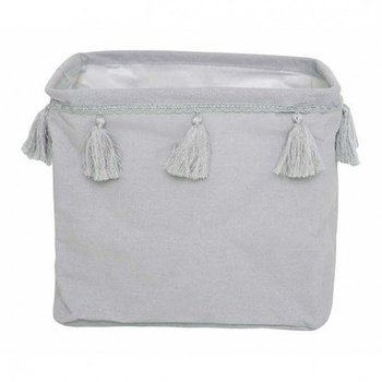 Materiałowy kosz na zabawki- szary, Jabadabado