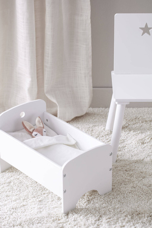 Kid's Concept - Łóżeczko dla lalek z pościelą KID'S HUB