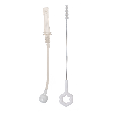 Mininor Zestaw zapasowa słomka + szczoteczka