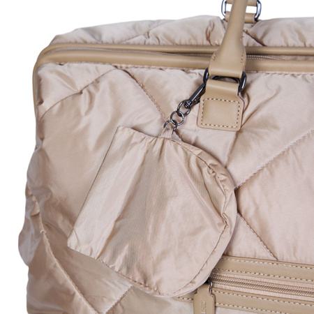 Childhome Torba Mommy Bag Pikowana Beżowa