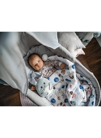 SZUMISIE® - SZUMIĄCY KRÓLIK MILUŚ - SZARY