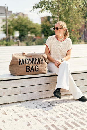 Childhome Torba Mommy Bag Teddy Soft Brown