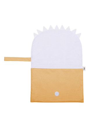 Baby Bites Przewijak podróżny Shark Mustard