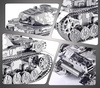 Piececool Puzzle Metalowe Model 3D - Czołg IV
