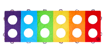 Tęczowa Mata Animacyjna z otworami