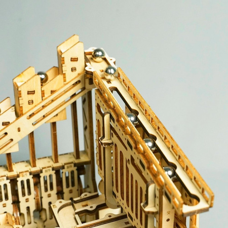 ROBOTIME Drewniane Puzzle 3D - Tor Do Wyścigu Kulek LG502