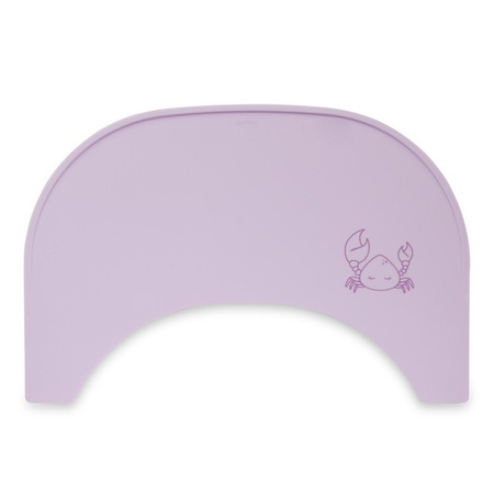 hauck Mata silikonowa na tackę Alpha/stół Crab Lavender