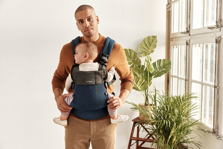BABYBJORN - nosidełko Harmony 3D Mesh, Granatowy