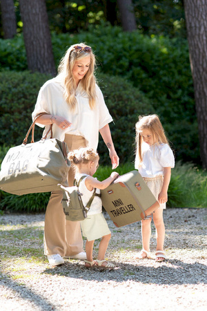 Childhome Torba Mommy bag Kanwas Khaki