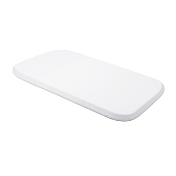 Prześcieradło bawełniane 123x73 Białe Łóżeczko 7w1