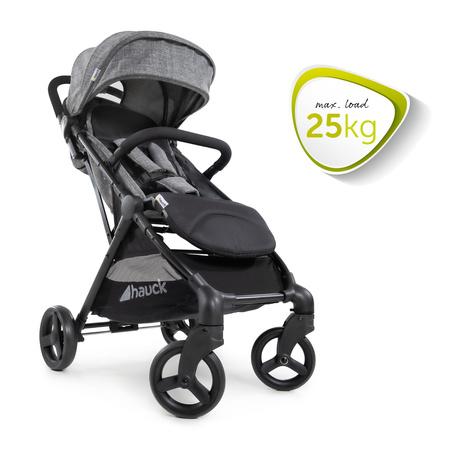 hauck wózek Sunny Melange grey/black
