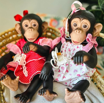 Małpka Lola w hiszpańskiej sukience Asi 0607250