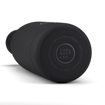 Cool Bottles Butelka termiczna 350 ml Mono Black