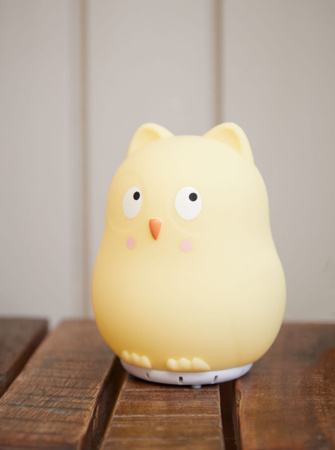 Filibabba Lampka LED z głośnikiem Bluetooth Ptaszek Birk