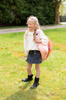 Childhome Tornister My School Bag Różowy