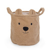 Childhome Pluszowy pojemnik na zabawki 30 x 30 x 30 cm Teddy Bear