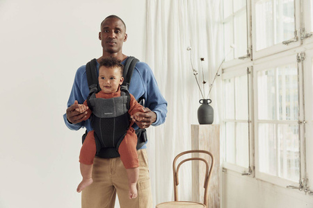 BABYBJORN - nosidełko Harmony 3D Mesh, Czarny