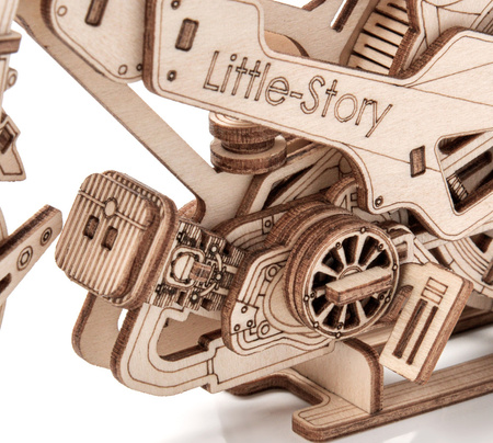 Little Story Drewniane Puzzle Model 3D - Motocykl Żużlowy