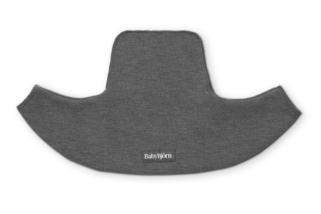 BABYBJORN - śliniaczek do nosidełka BABYBJORN MINI/MOVE, Jersey Ciemny Szary