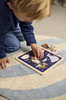 Filibabba Drewniane puzzle sensoryczne Little Adventurers