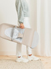 BABYBJORN - leżaczek BALANCE SOFT WOVEN/JERSEY - Beż/Szary