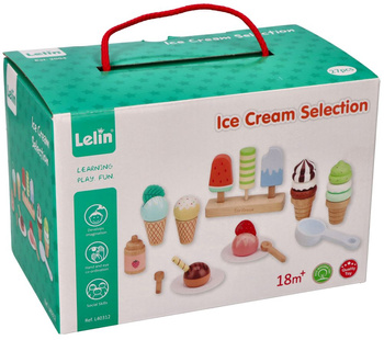 Mała Lodziarnia - zestaw do serwowania lodów